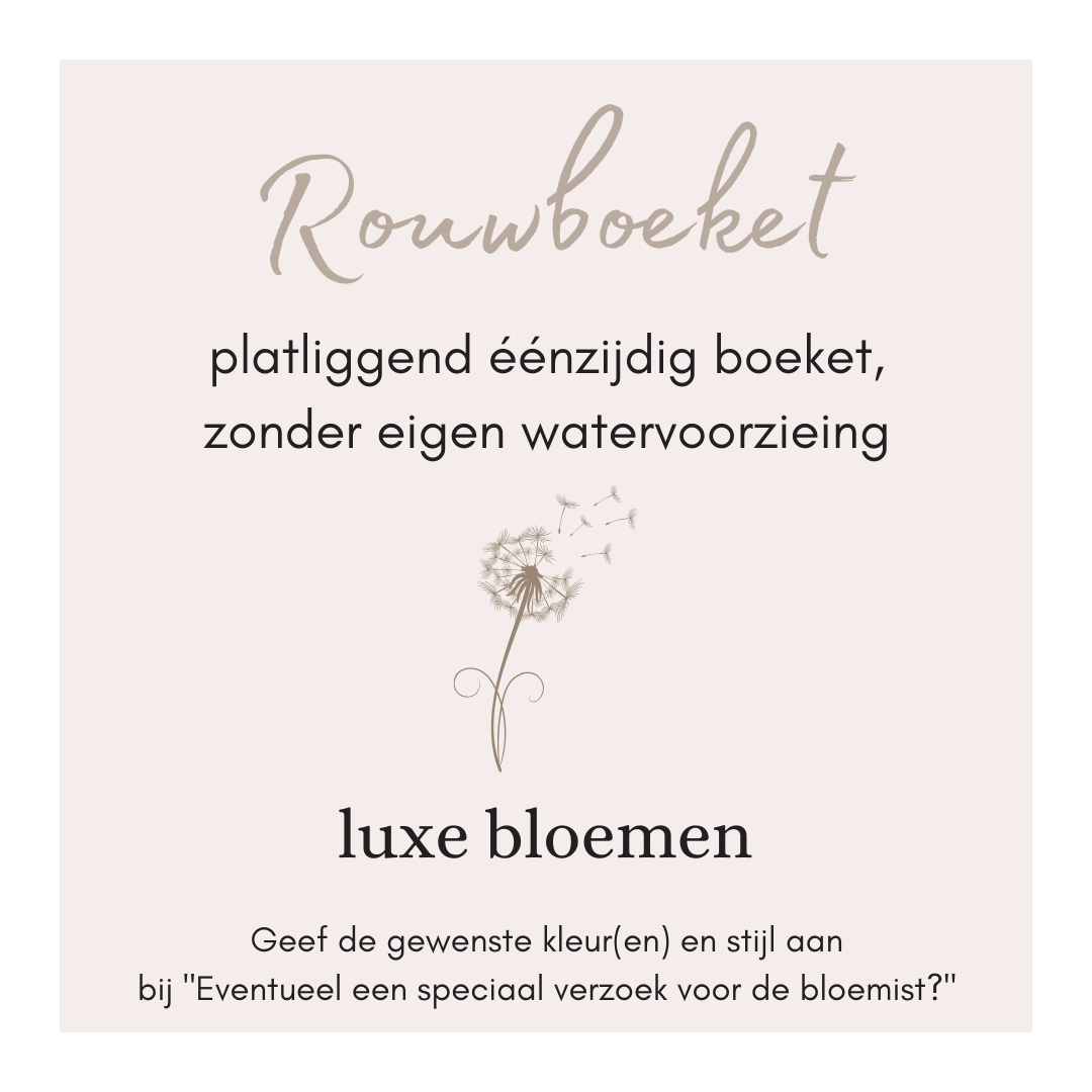 Rouwboeket - luxe bloemen  