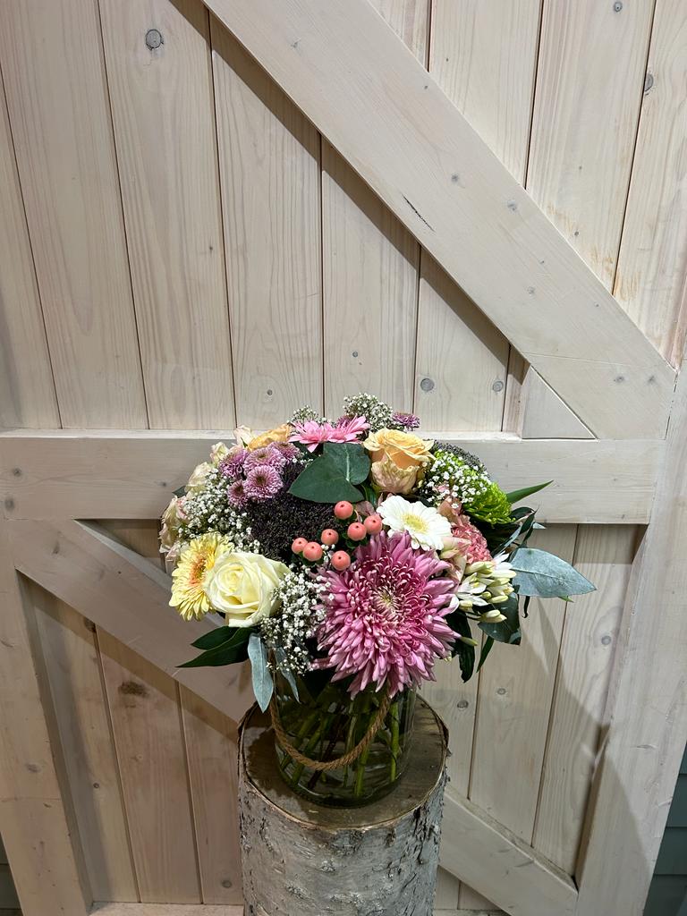 Biedermeier pastel Groot
