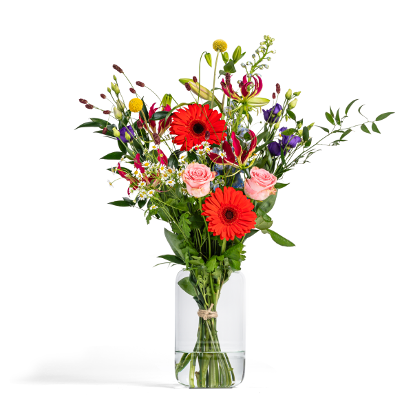 Plukboeket Zomers & Vrolijk Middel