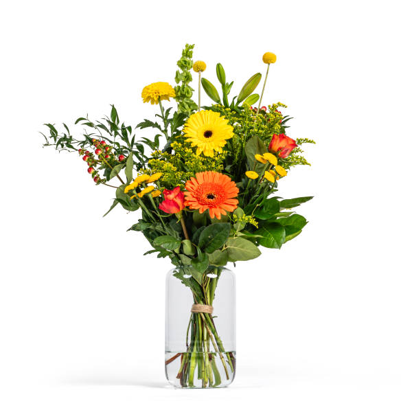 Plukboeket in Geel & Oranje Groot