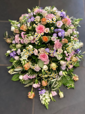 Rouwbloemstuk 72 Druppel 90 cm