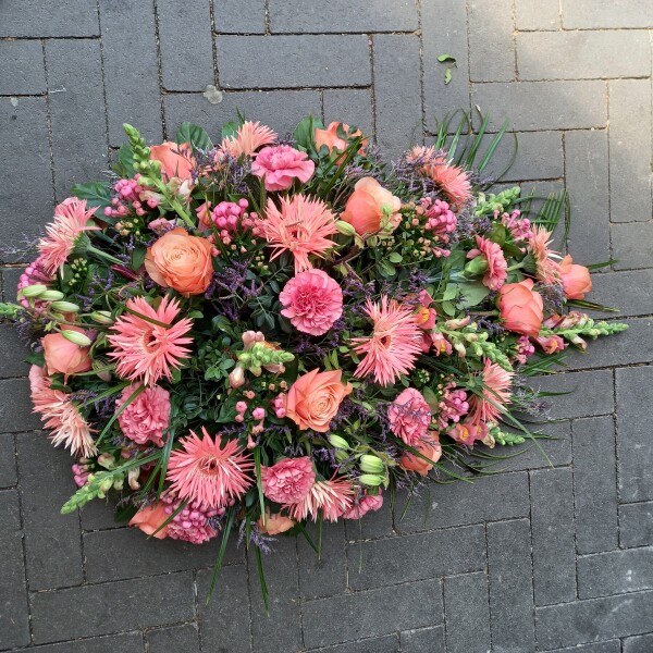 Druppel roze / zalm tinten Middel