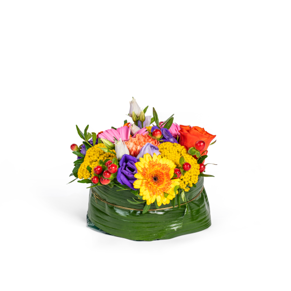 Bloementaart - Bonte Kleuren Klein