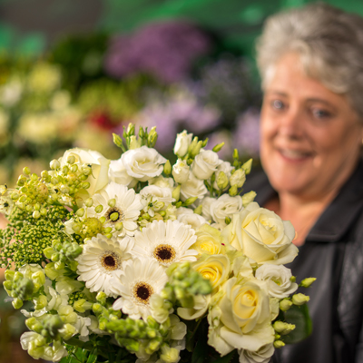 Bloemenzee keuze witte bloemen Standaard