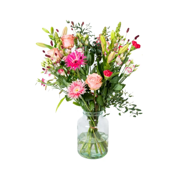 Moederdagboeket rose Middel