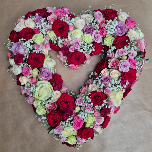 Open hart | Oprecht 50cm