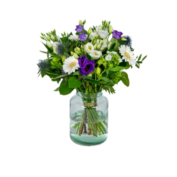 Condoleance boeket Floor Klein