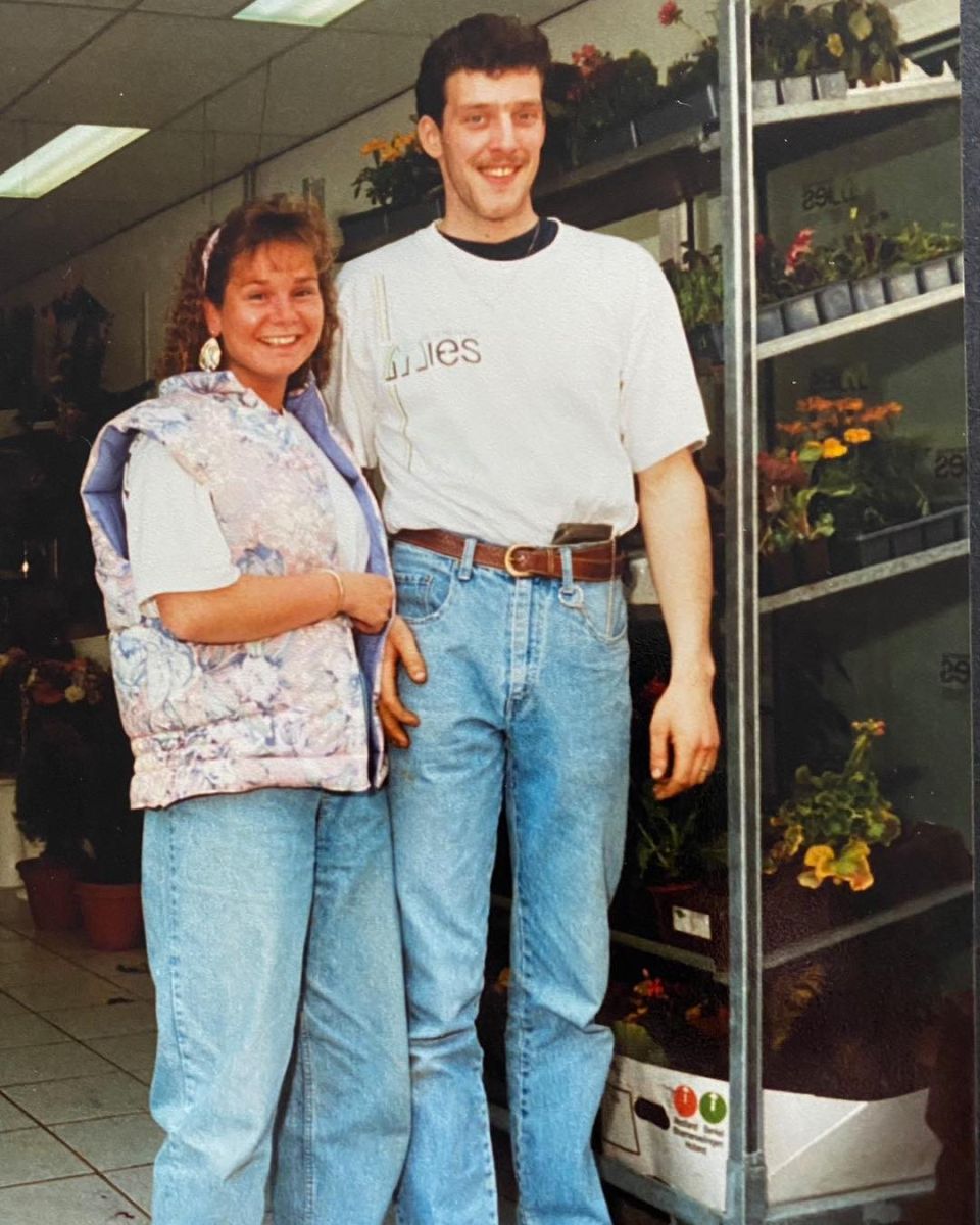 1991 Richard en zijn vrouw in Oost-Souburg